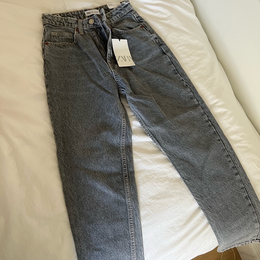 ZARA grey denim